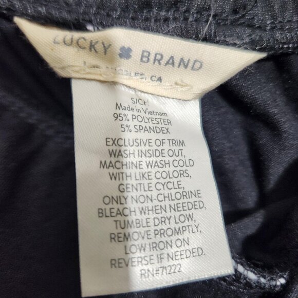 Lucky Brand Pants Womens Small Drawstring Lounge Relaxed Fit Pockets Stretch - Picture 3 of 12
